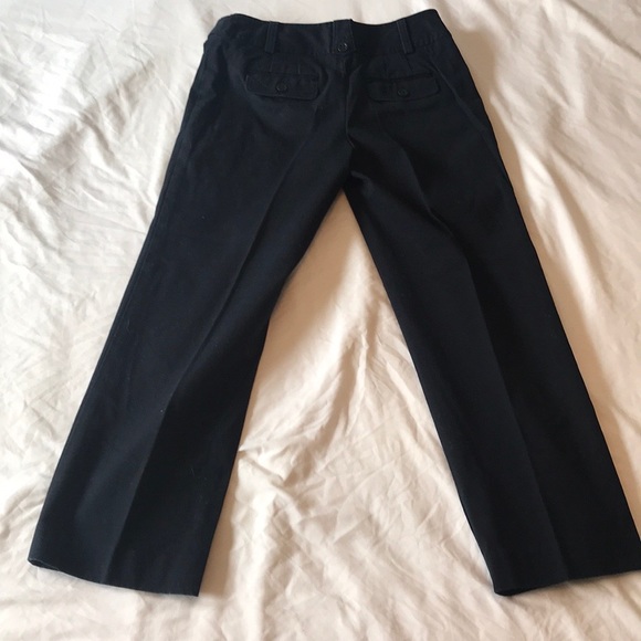 ANN TAYLOR Navy Crapri Pants, SZ 0 - Picture 4 of 7